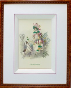 Gravure - biseau romantique