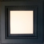 Miroir-cadre en carton-noir